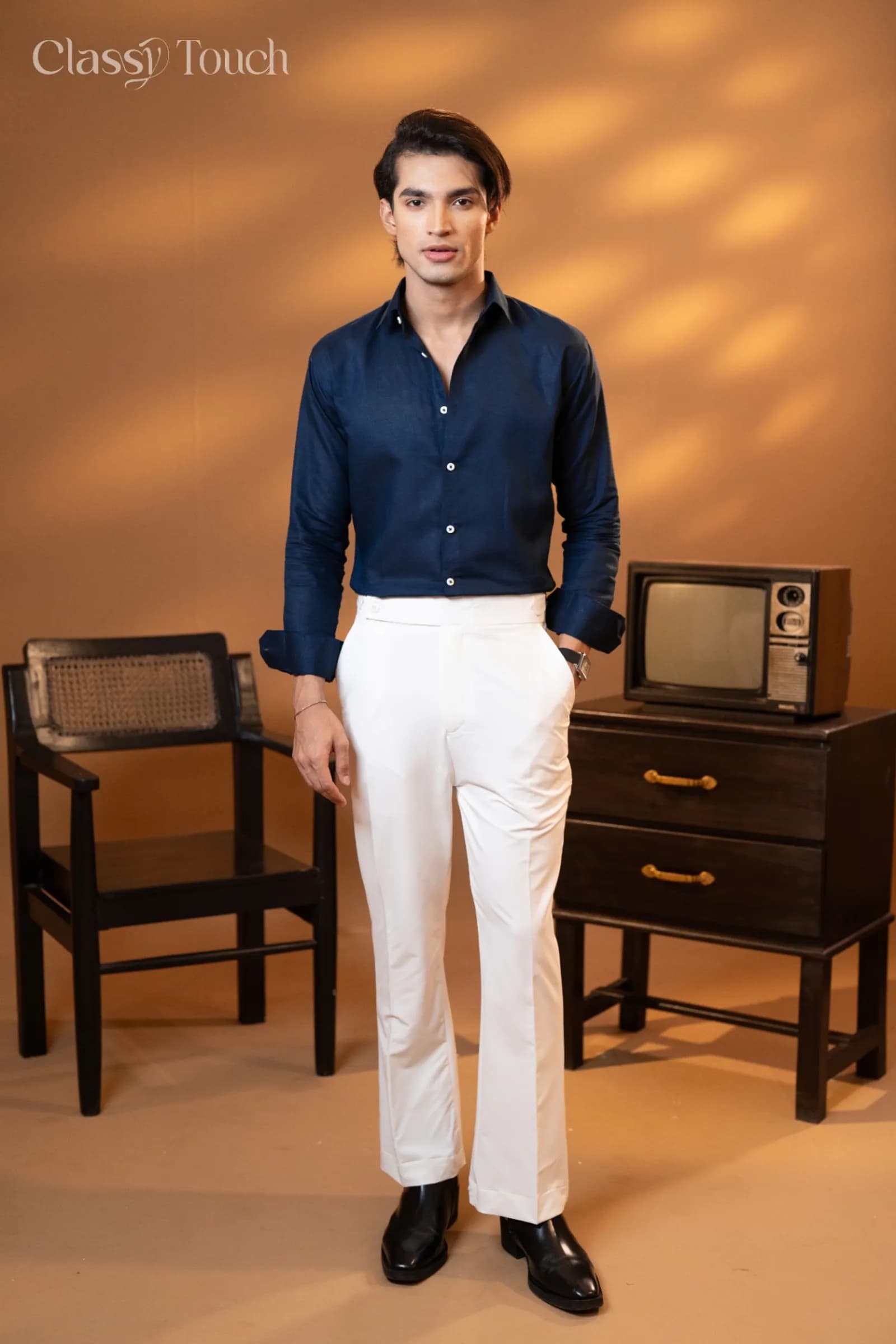 Remi Cotton Linen Shirt thumbnail 3