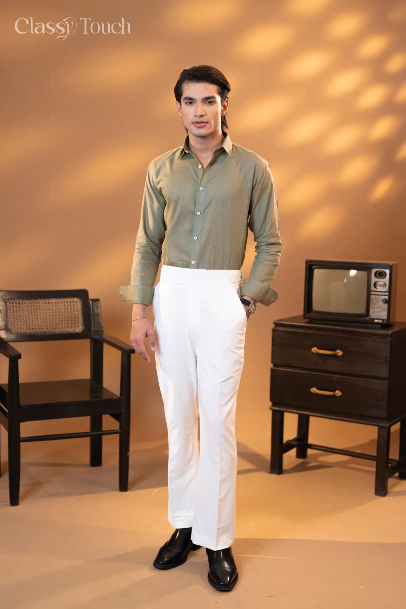Remi Cotton Linen Shirt thumbnail 4