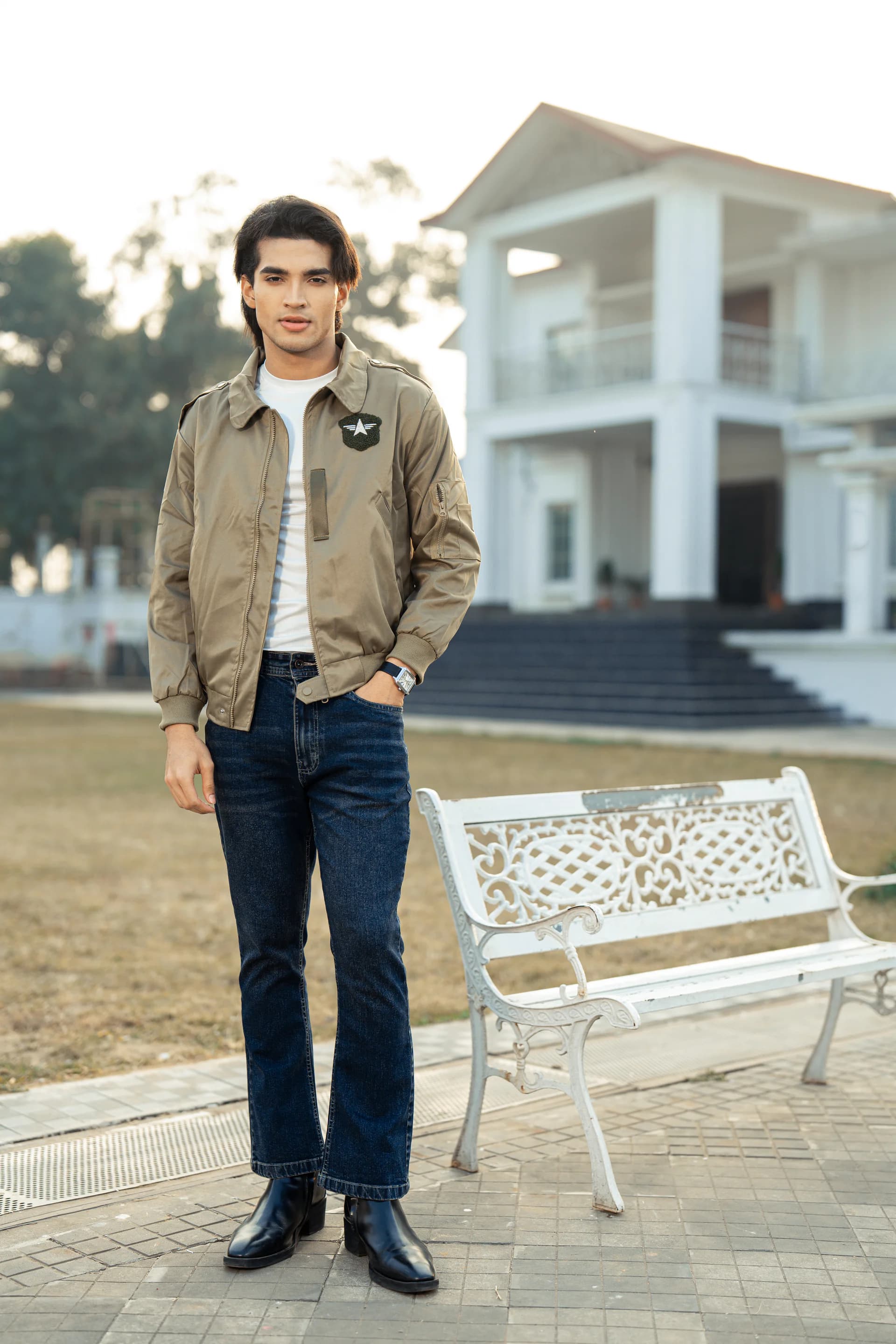 Imported Jacket - Olive thumbnail 2