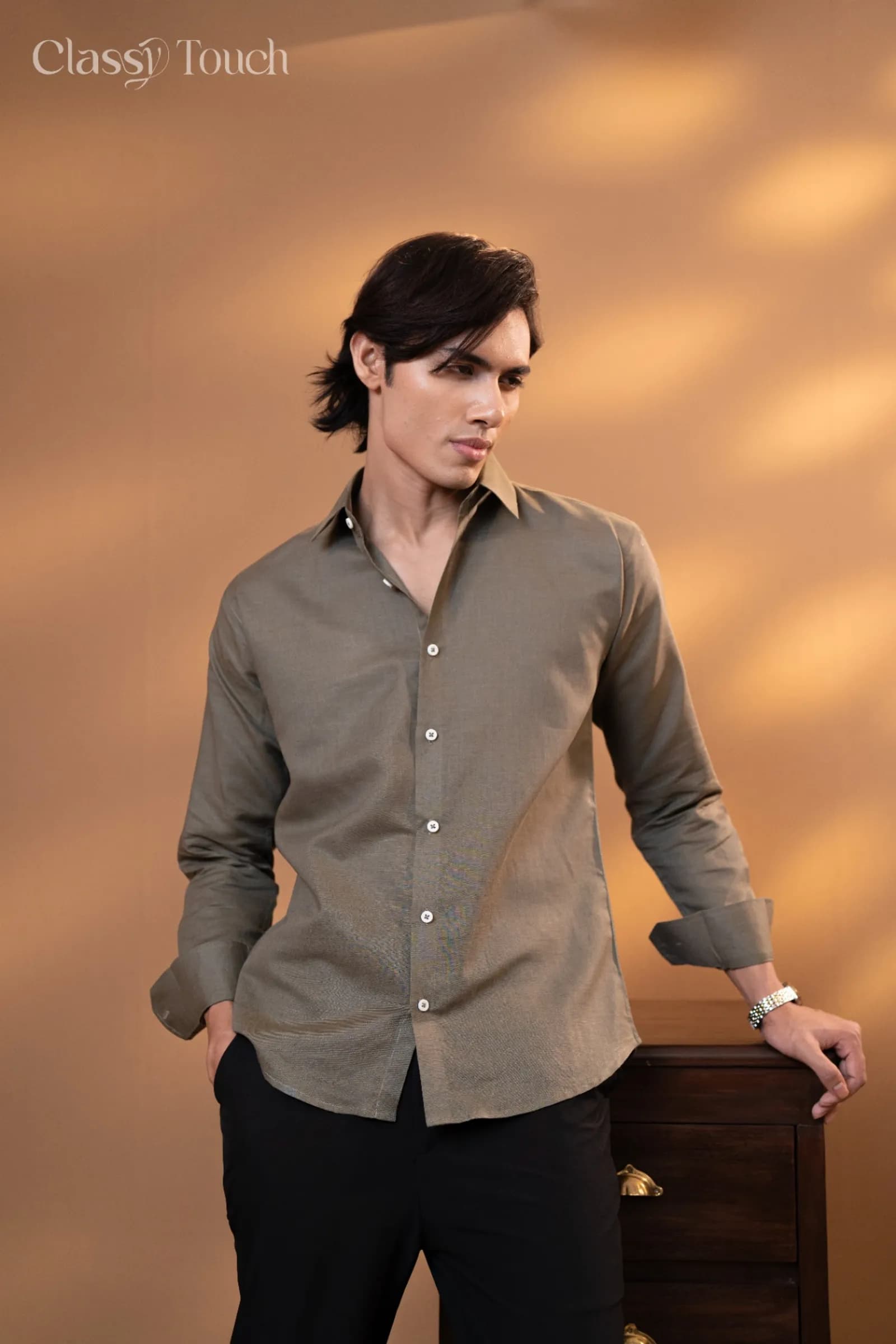 Remi Cotton Linen Shirt thumbnail 3