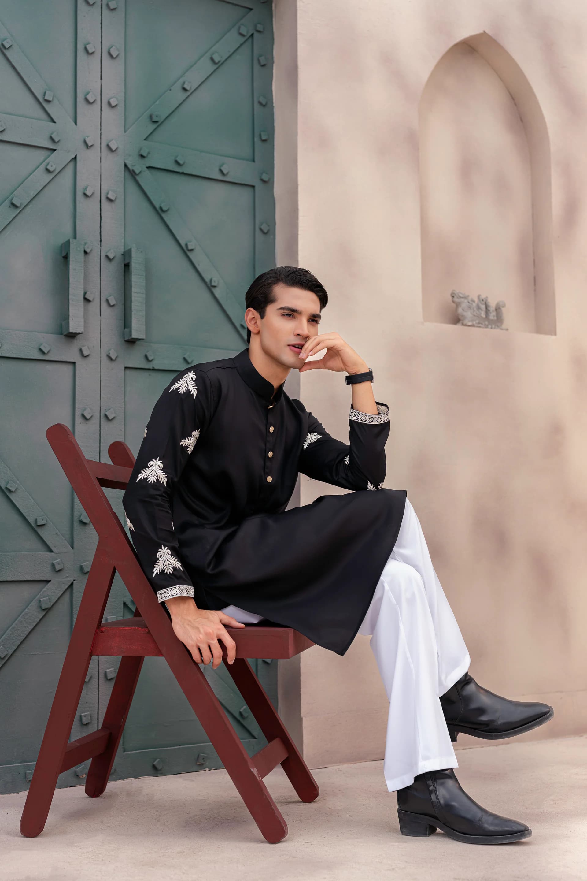 Noor-e-Eid | Designer Panjabi  thumbnail 1