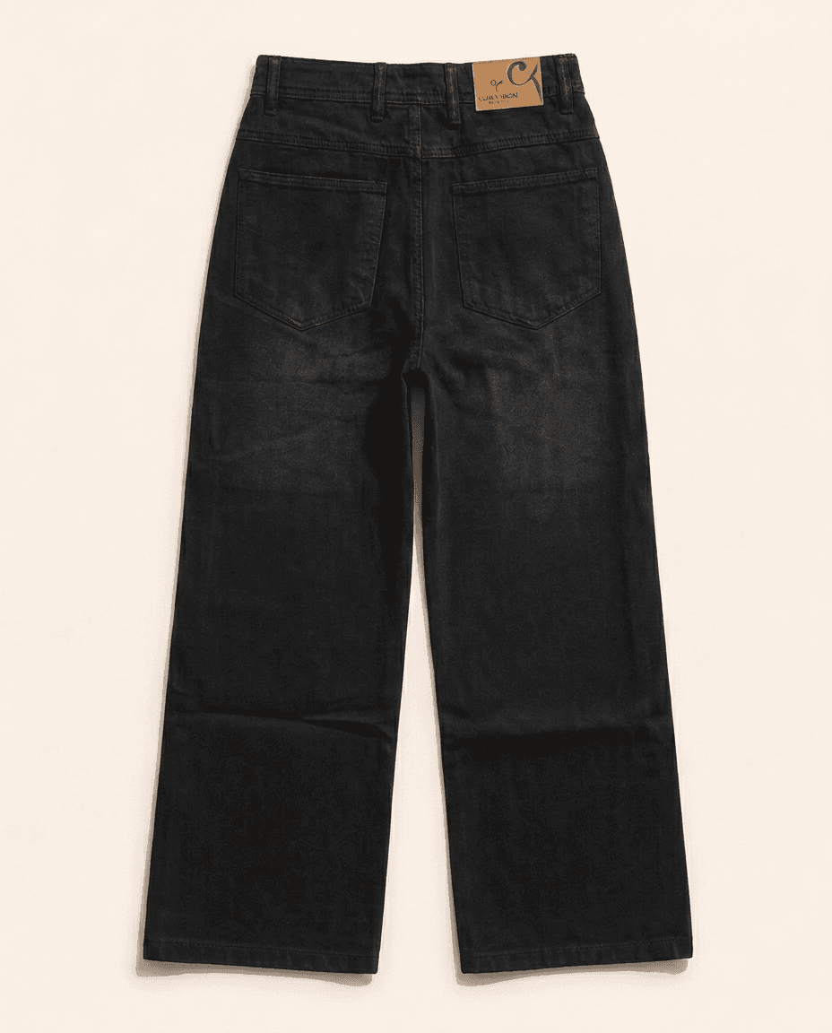 Black Baggy Jeans thumbnail 3