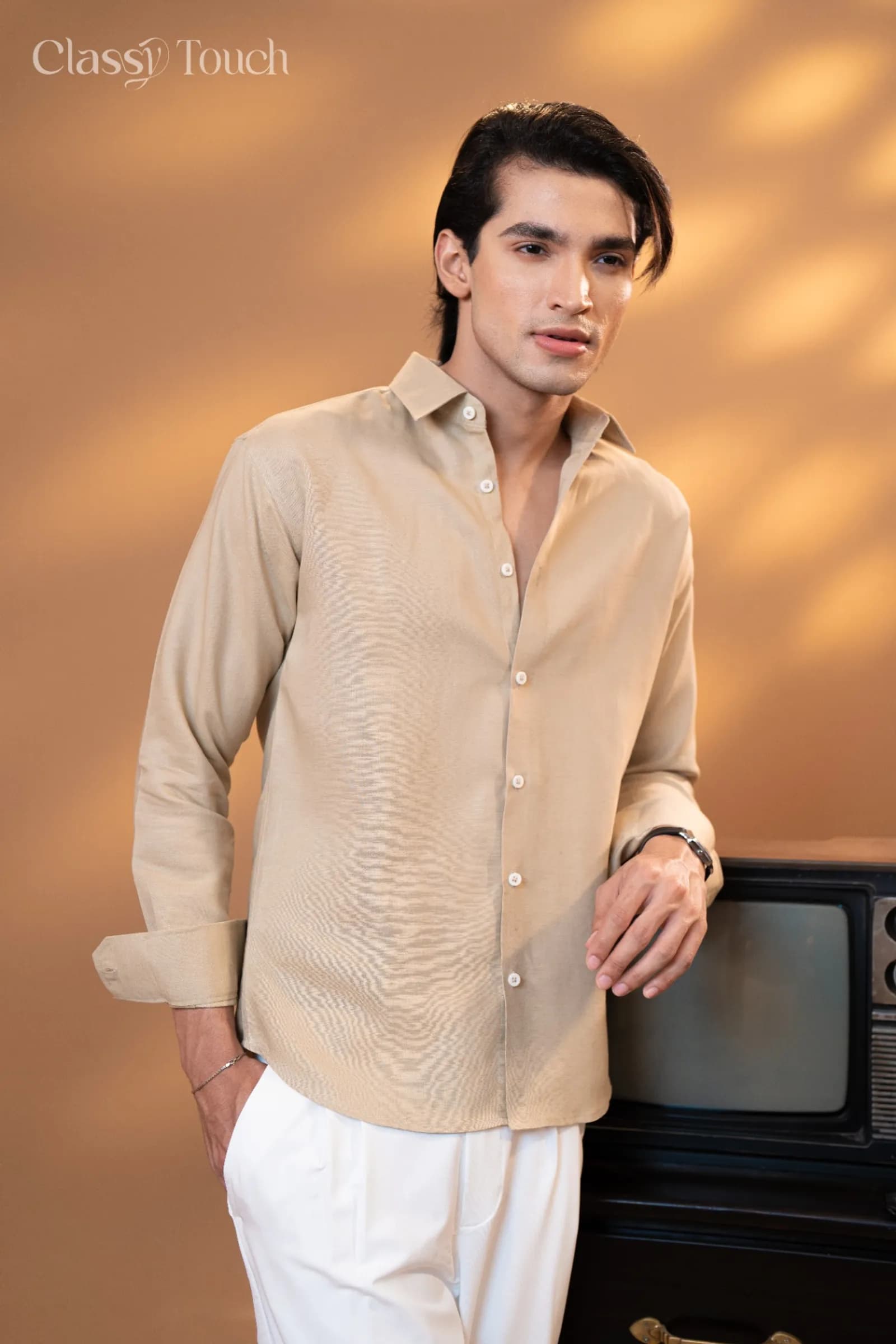 Remi Cotton Linen Shirt thumbnail 4