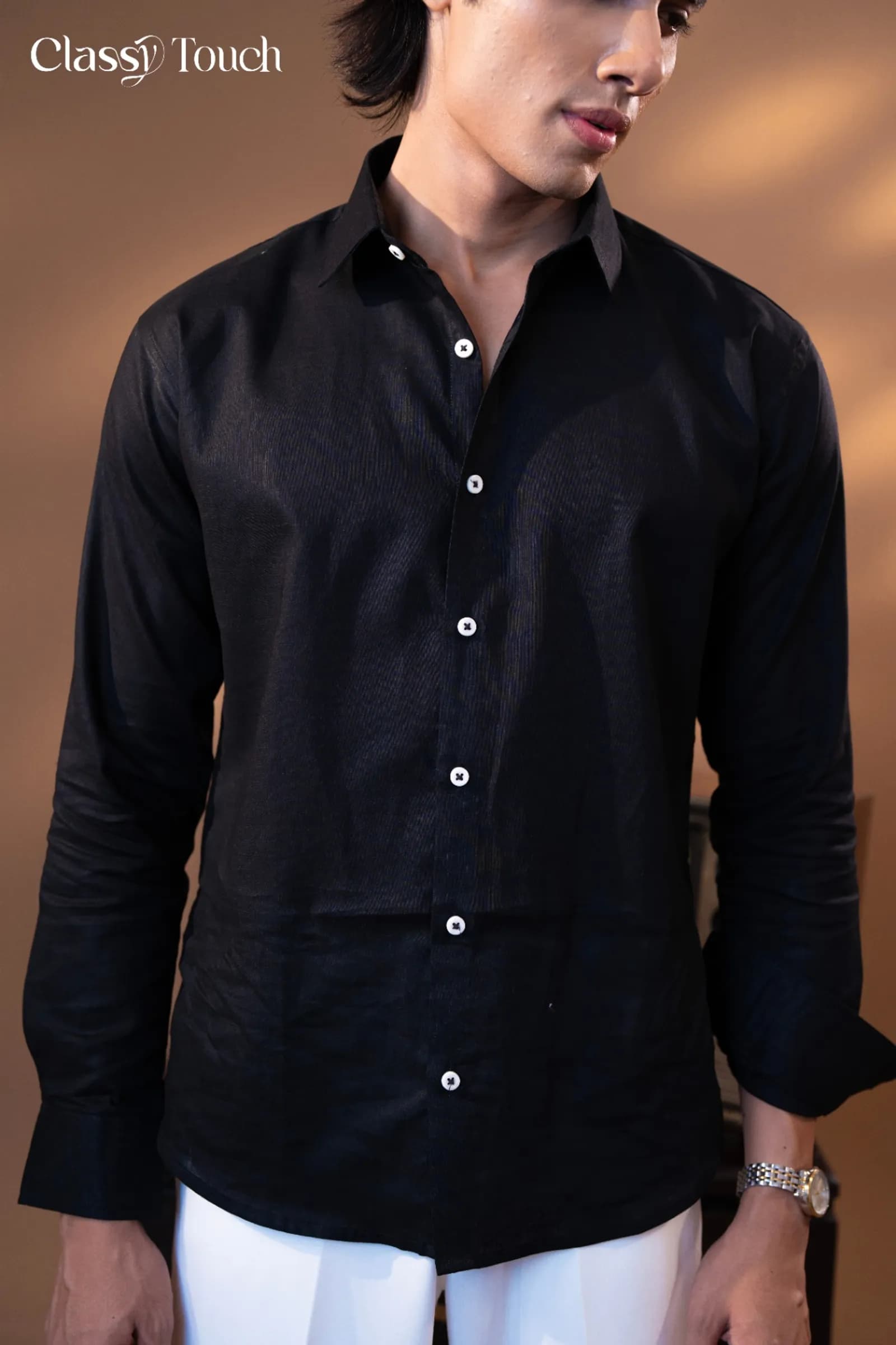 Remi Cotton Linen Shirt thumbnail 4