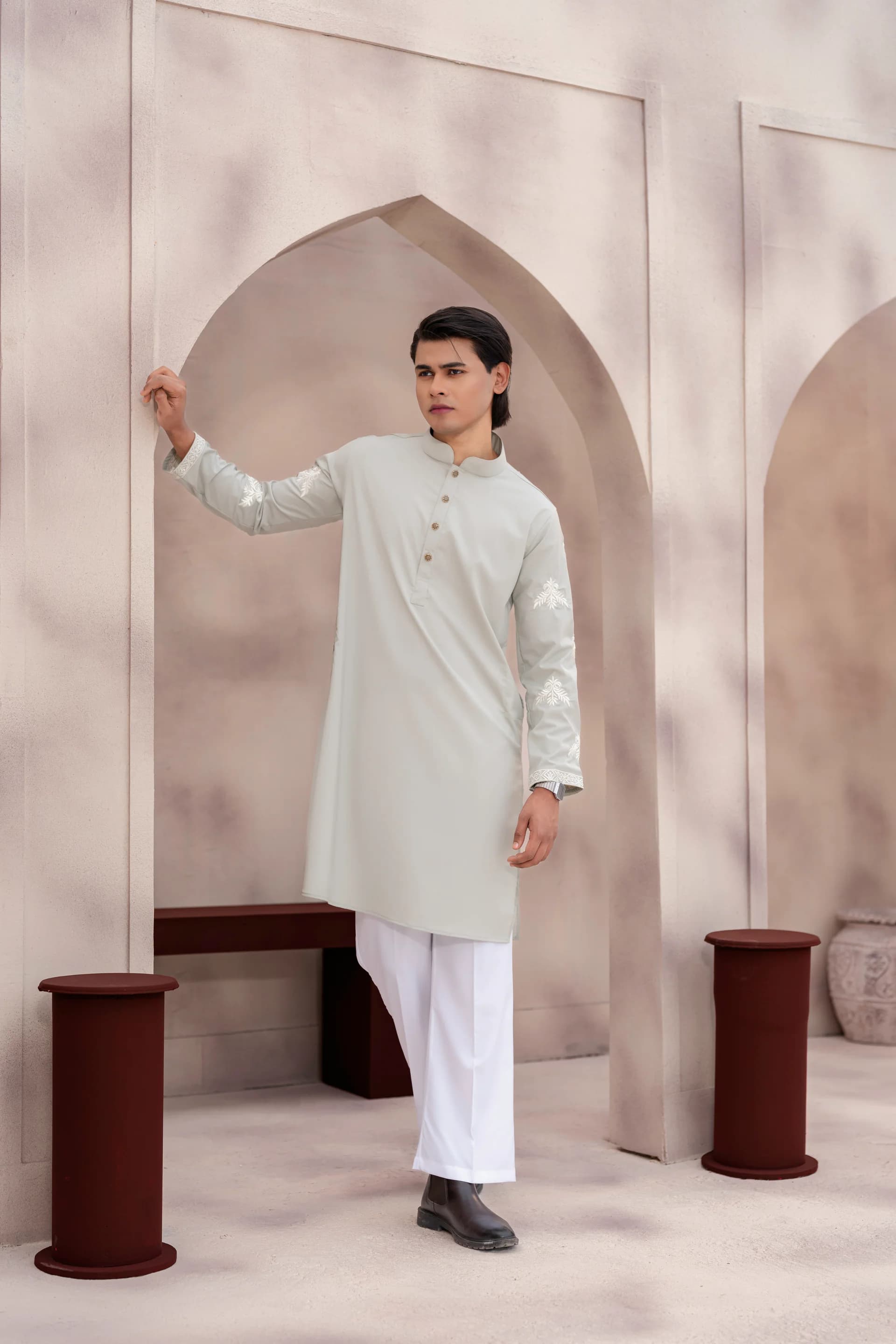 Noor-e-Eid | Designer Panjabi  thumbnail 1