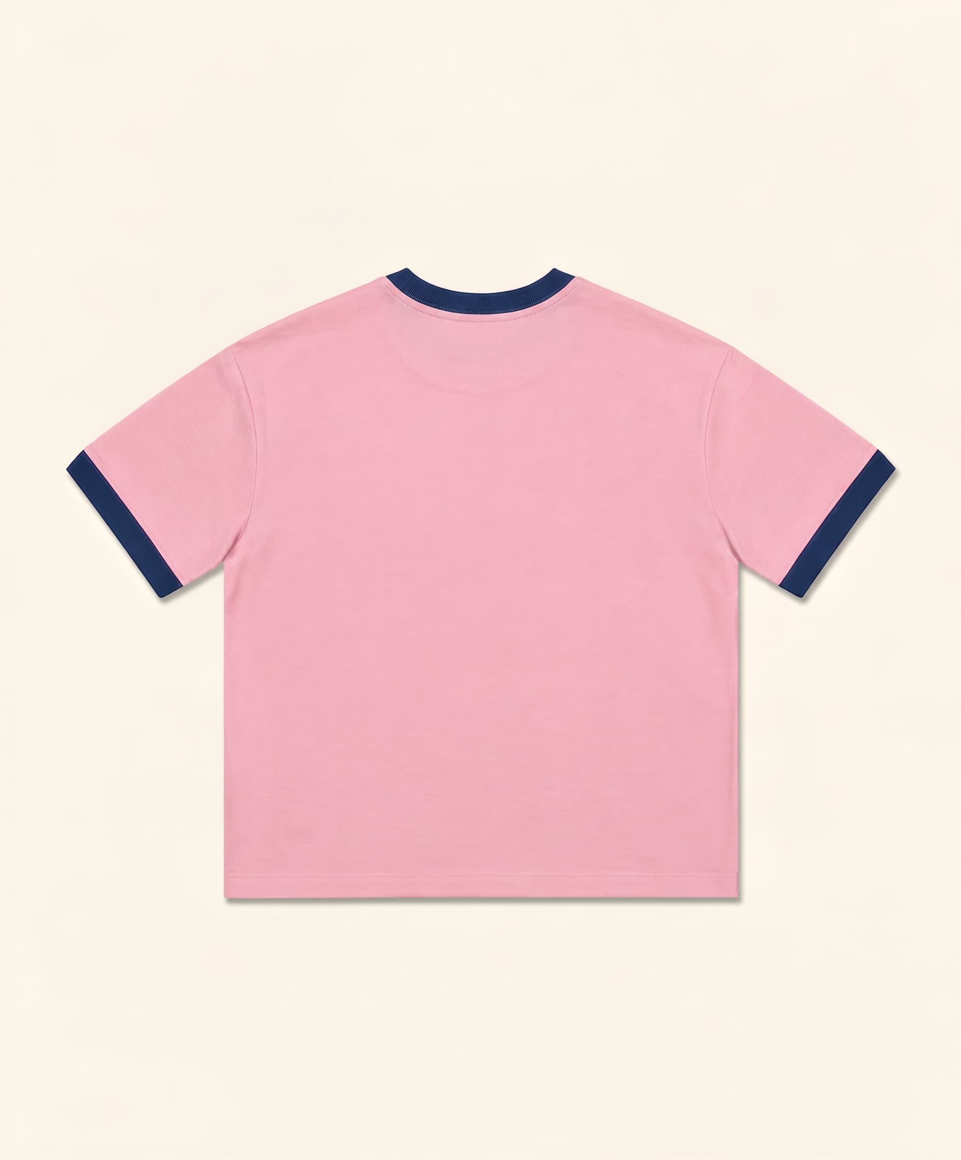 Crop ringer tee - Light Pink thumbnail 2