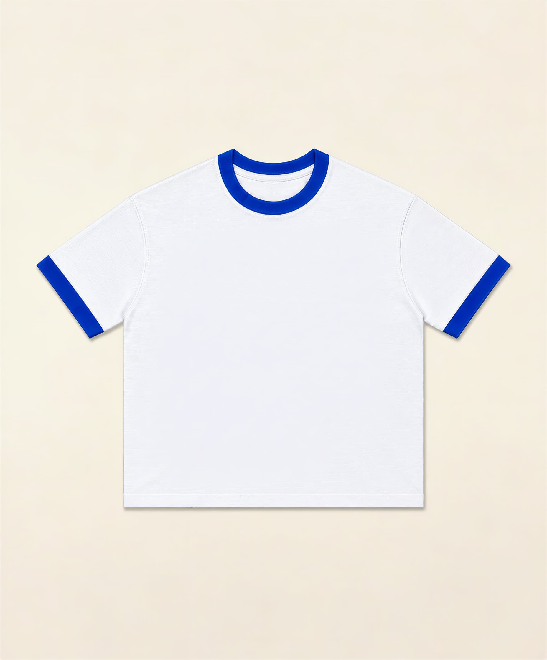 Crop ringer tee - White thumbnail 1