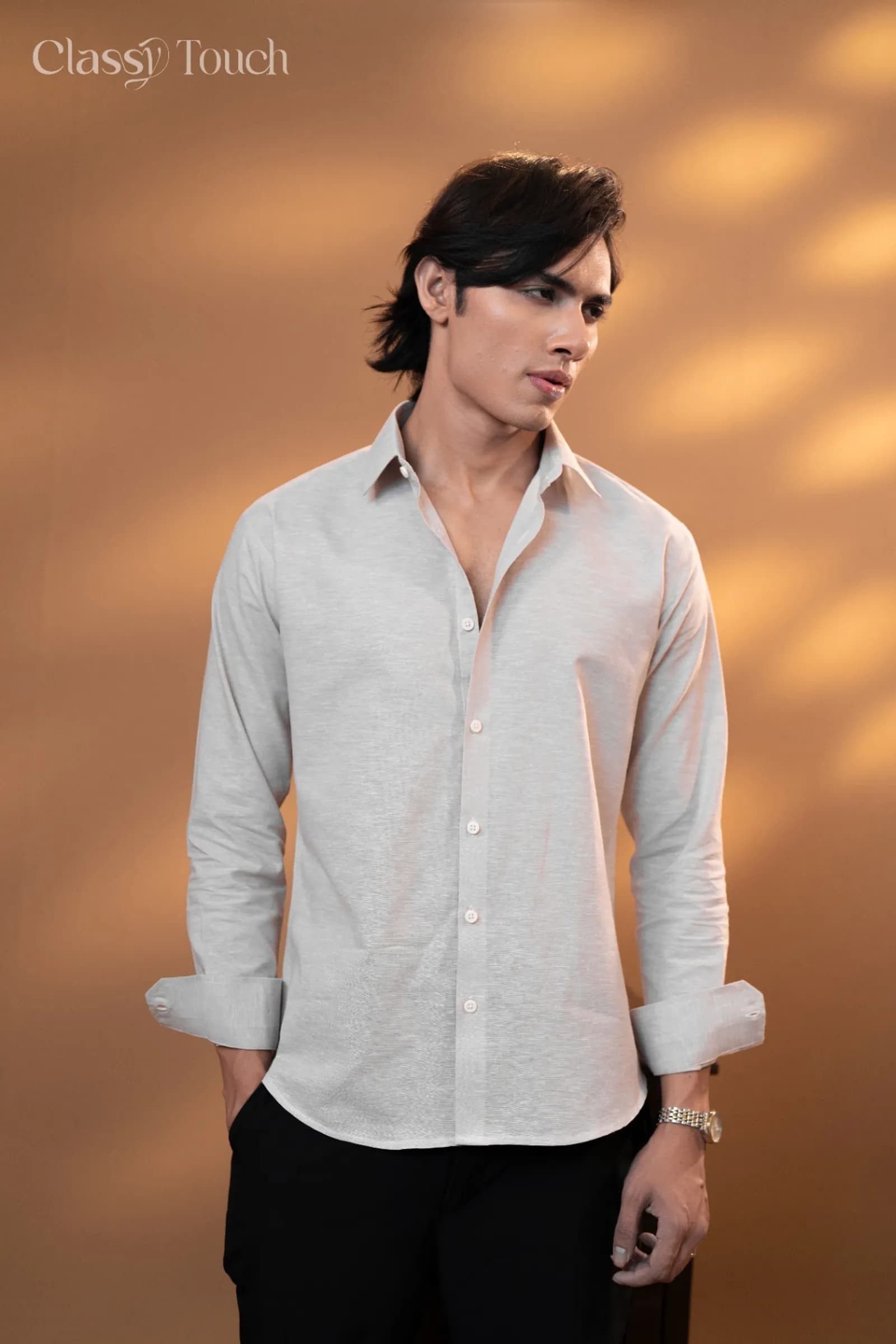 Remi Cotton Linen Shirt thumbnail 4