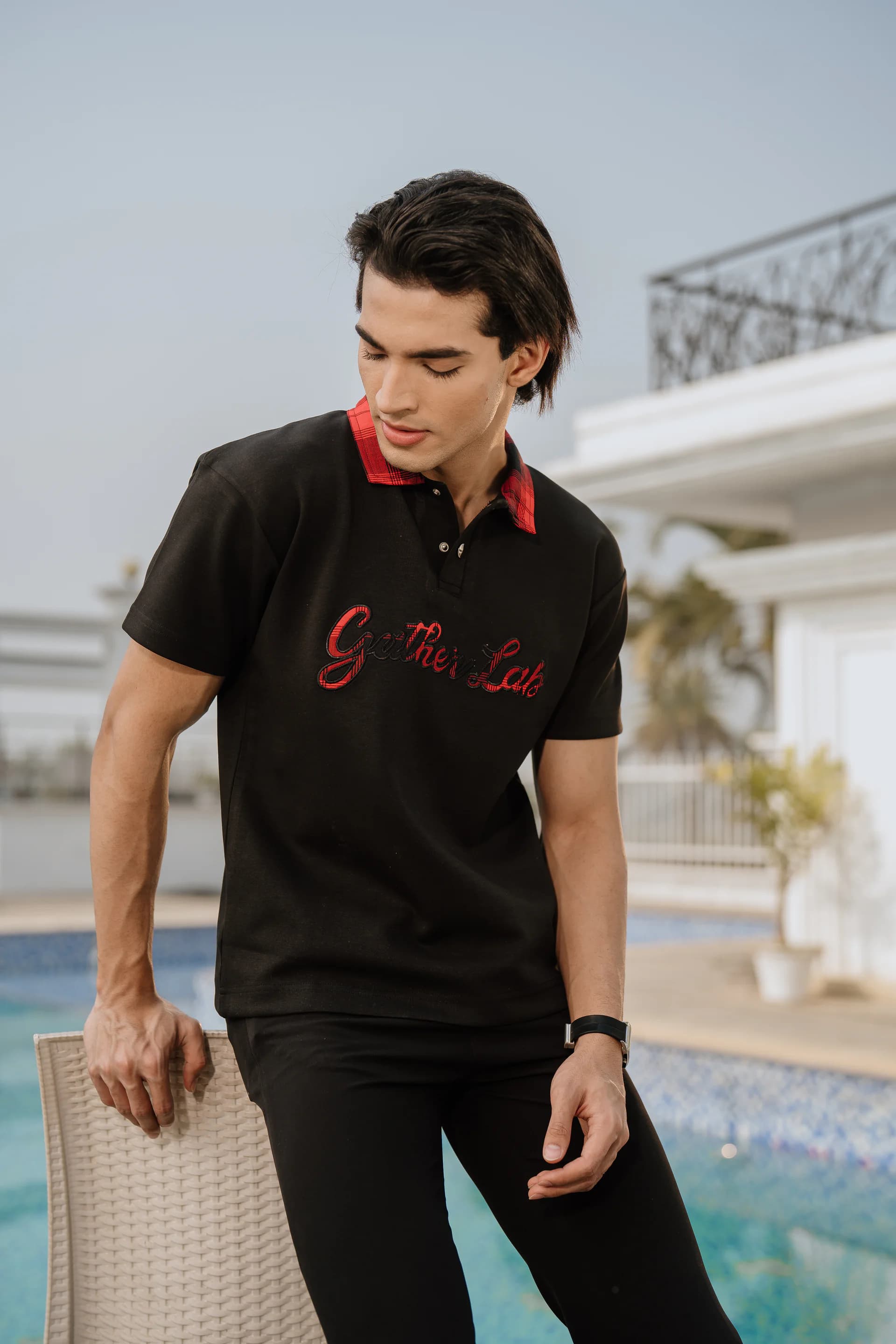 Signature Contrast Polo thumbnail 3