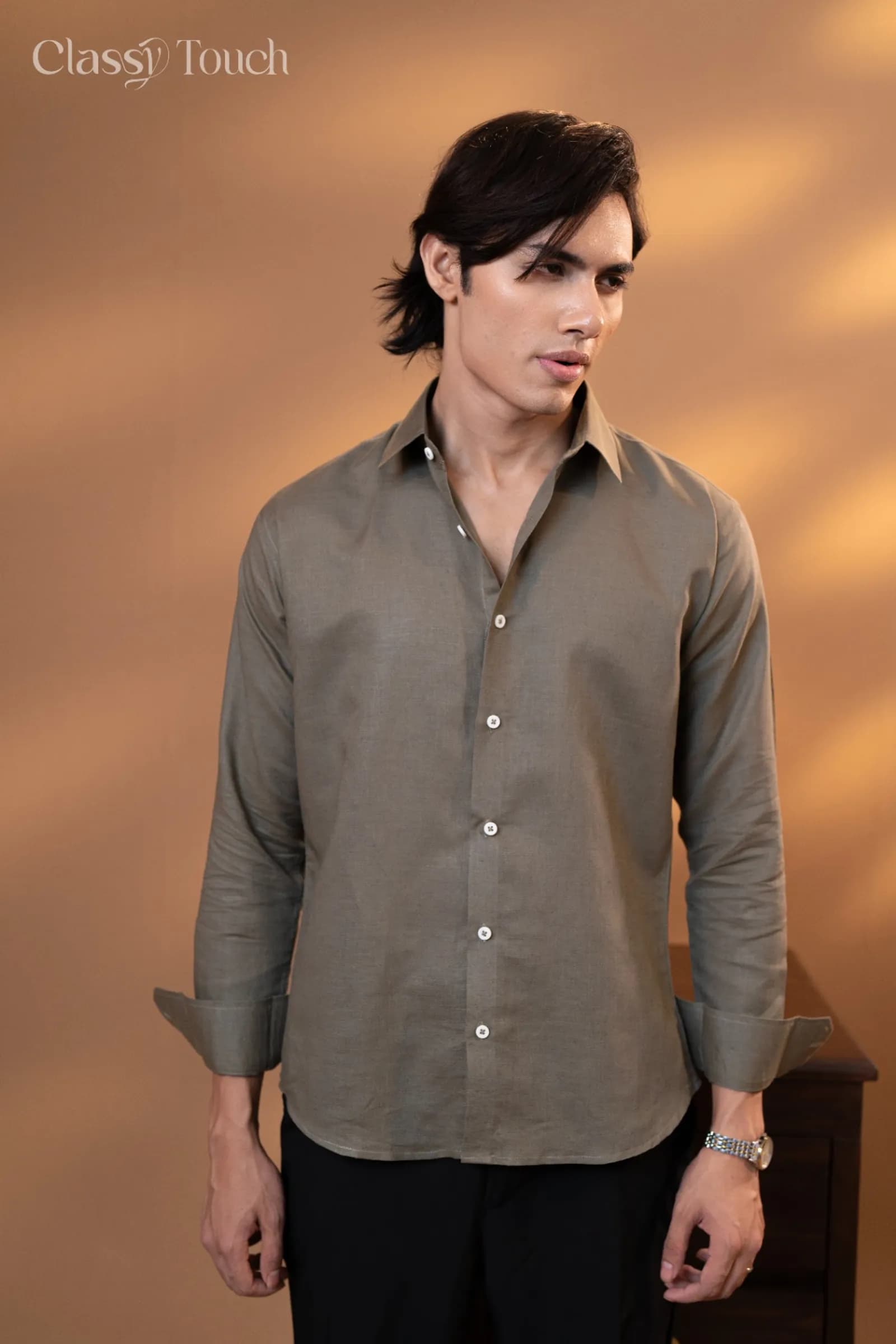 Remi Cotton Linen Shirt thumbnail 4