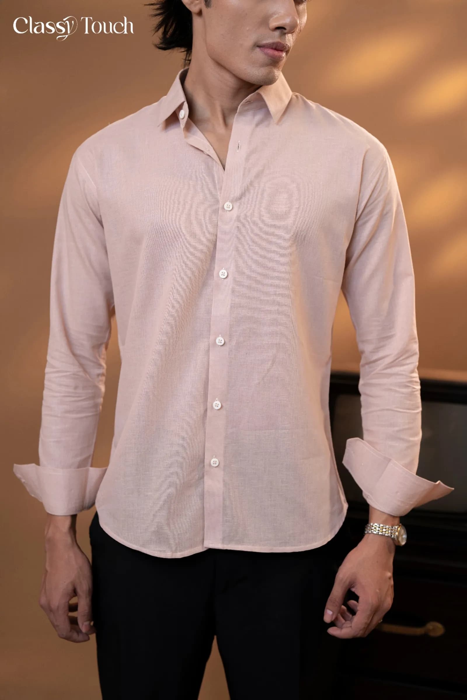 Remi Cotton Linen Shirt thumbnail 4
