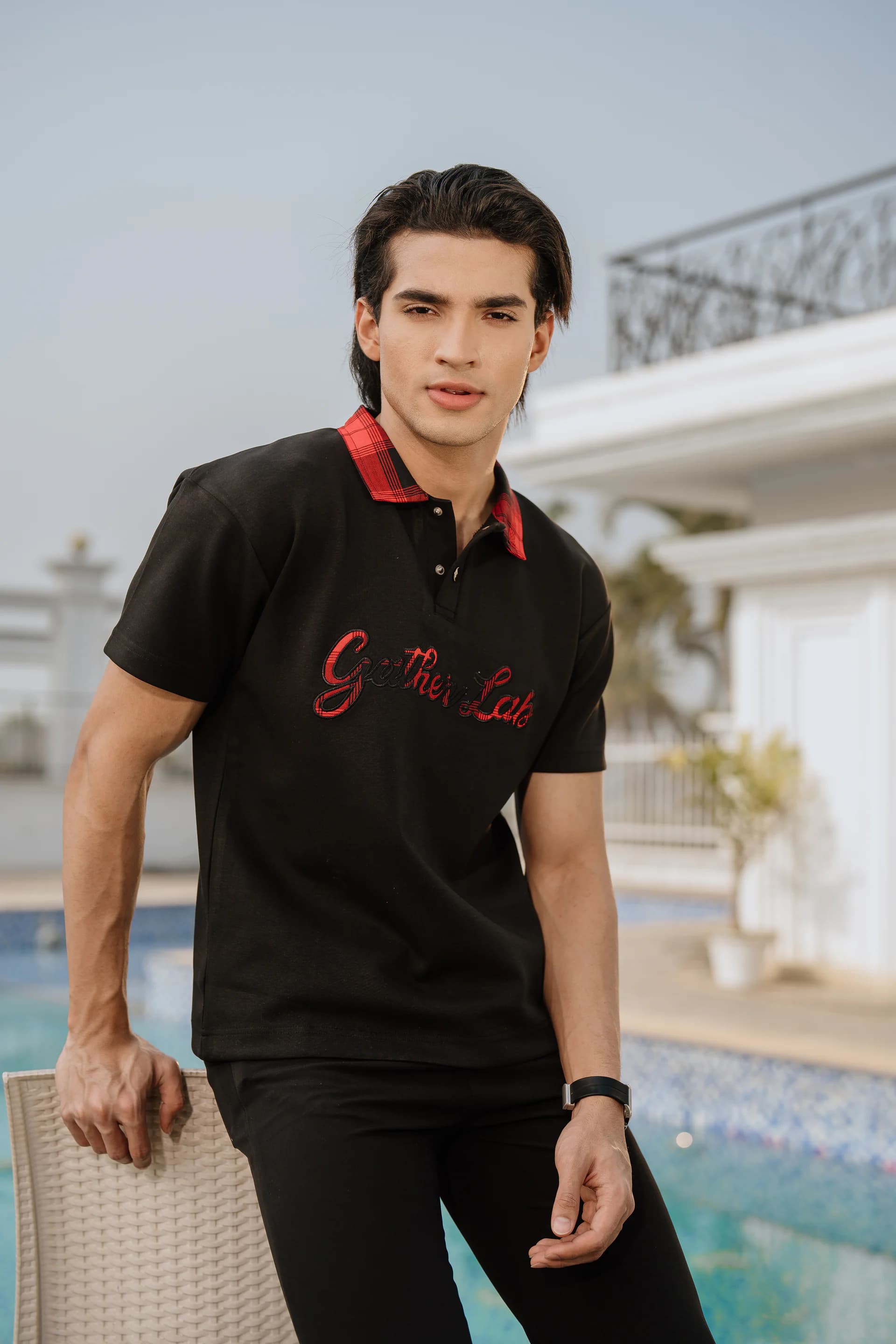Signature Contrast Polo thumbnail 1