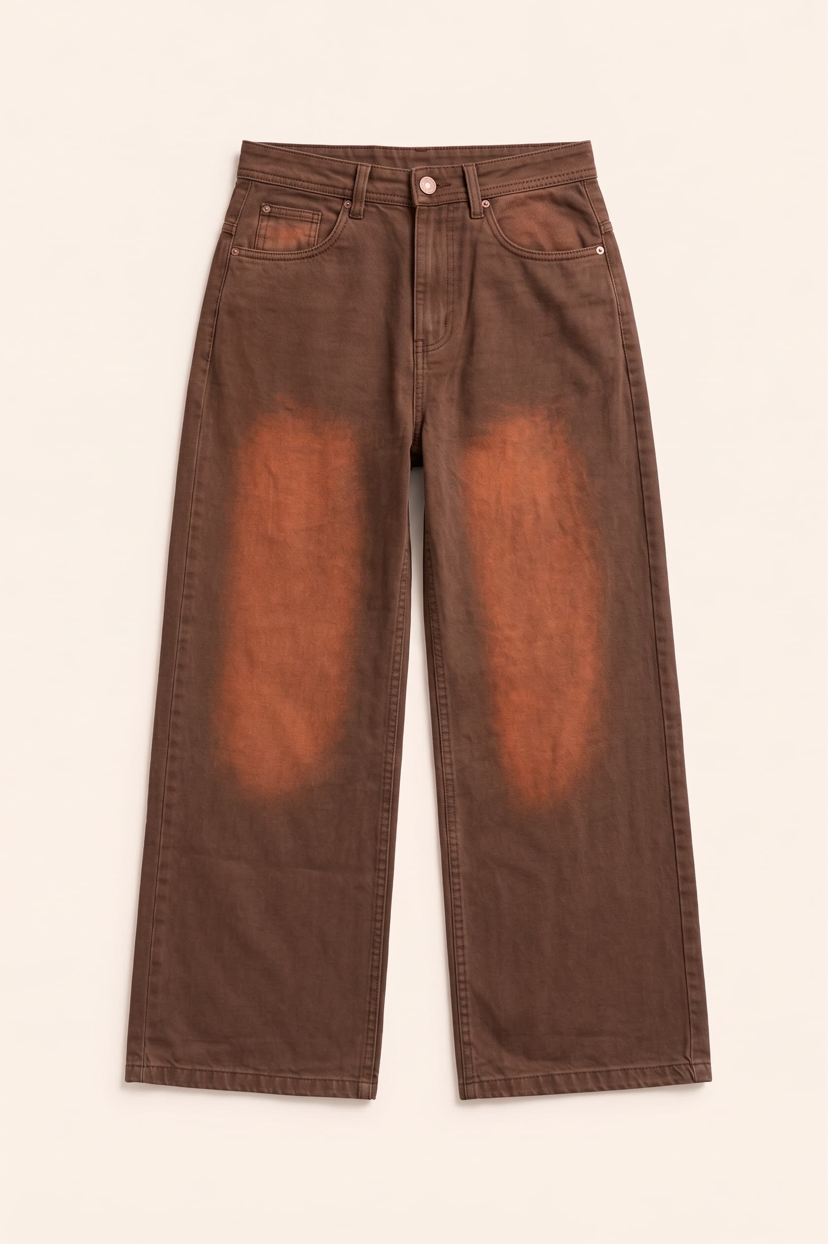 Chocolate Baggy Jeans thumbnail 2