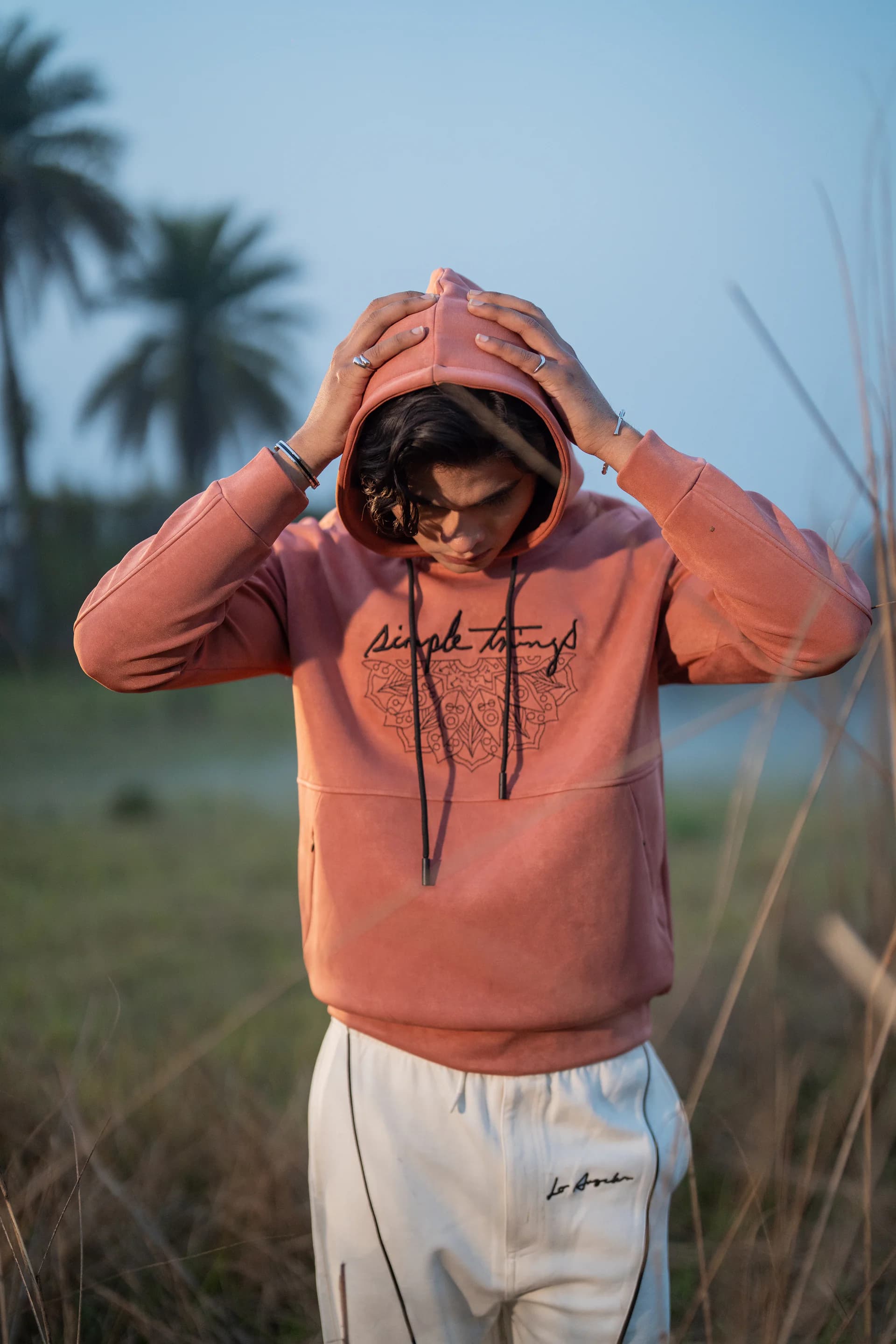 Suede Velvet Hoodie thumbnail 2