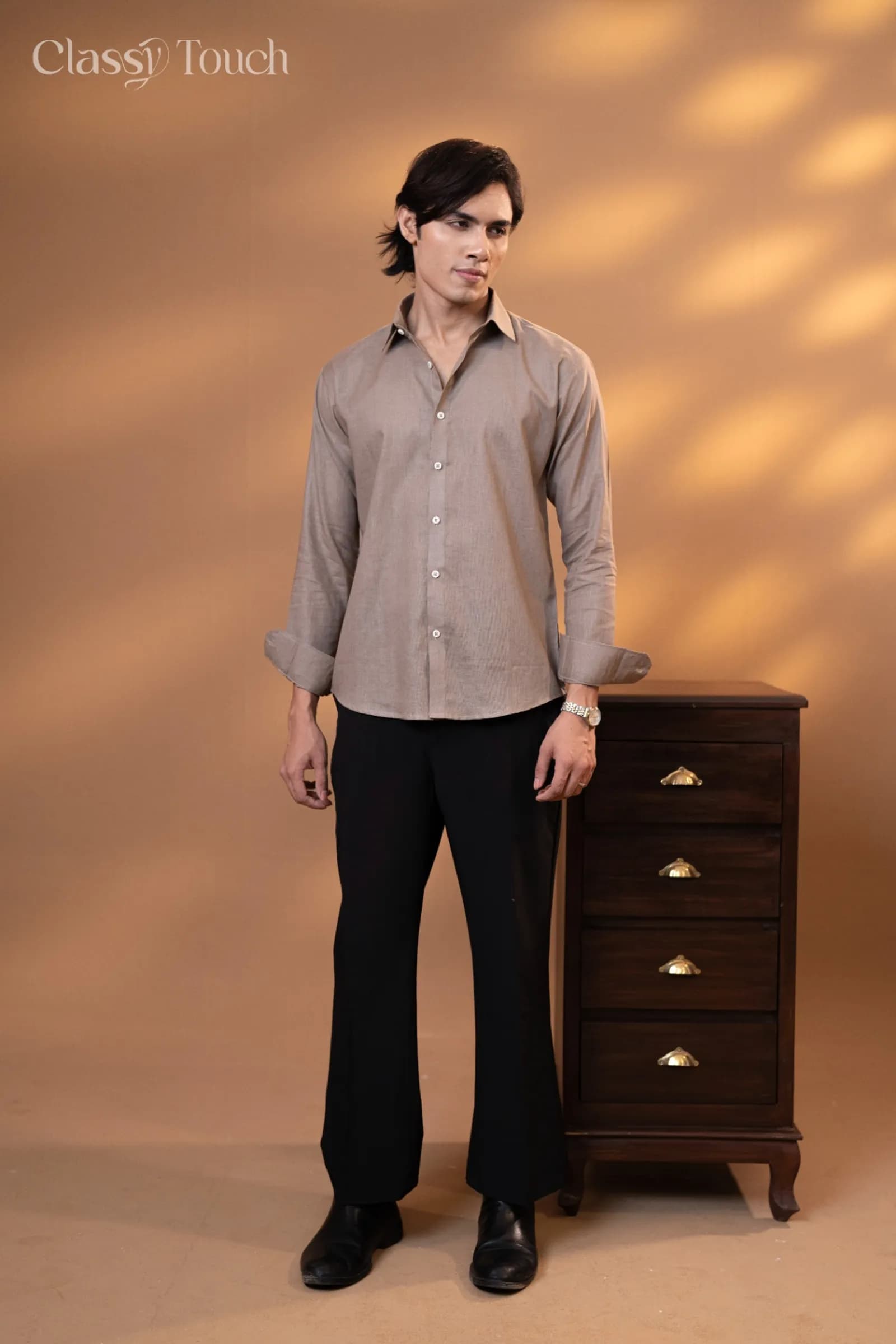 Remi Cotton Linen Shirt thumbnail 3