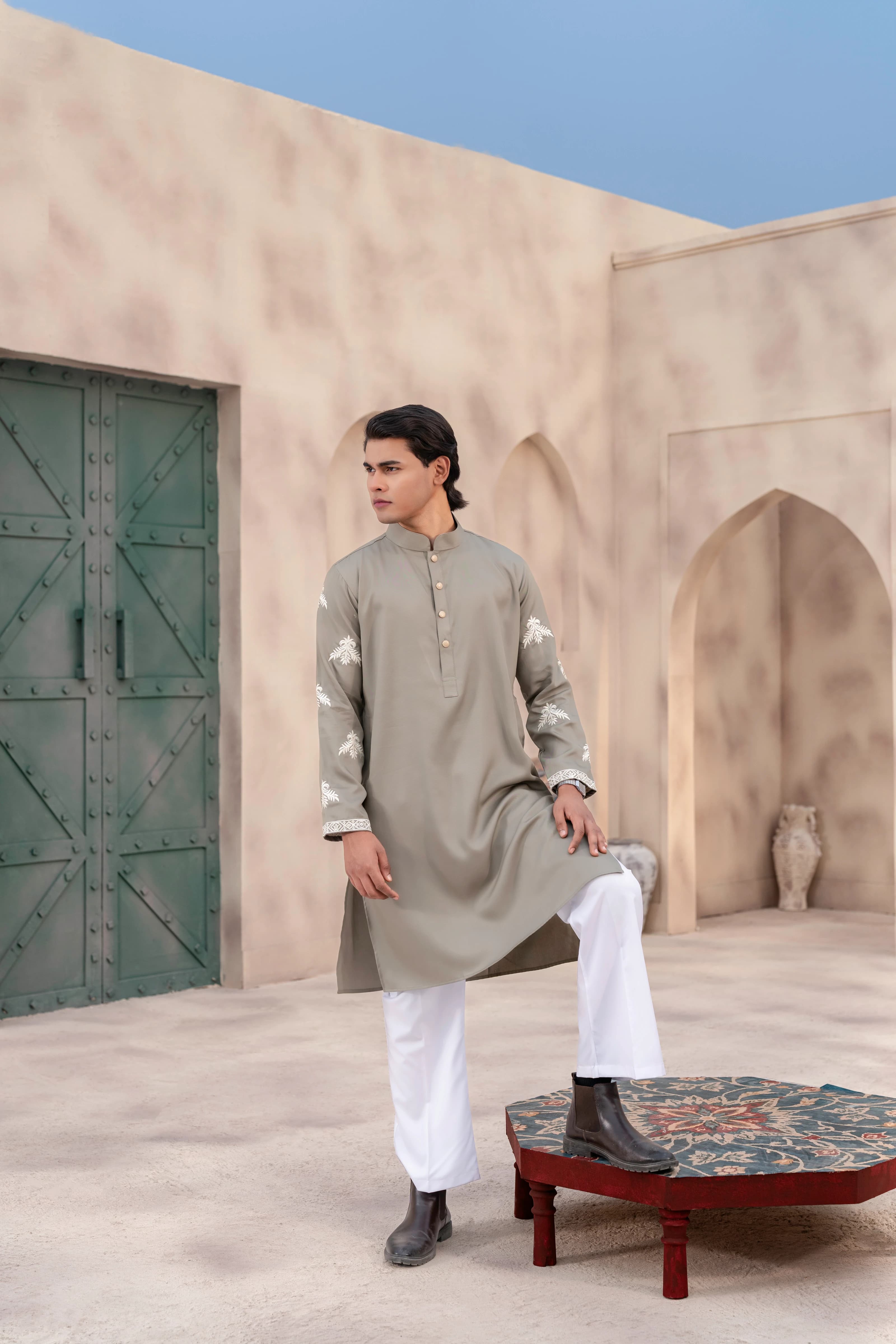 Noor-e-Eid | Designer Panjabi  thumbnail 1