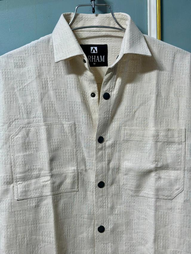 Down Shoulder Full Sleeve Casual Shirt