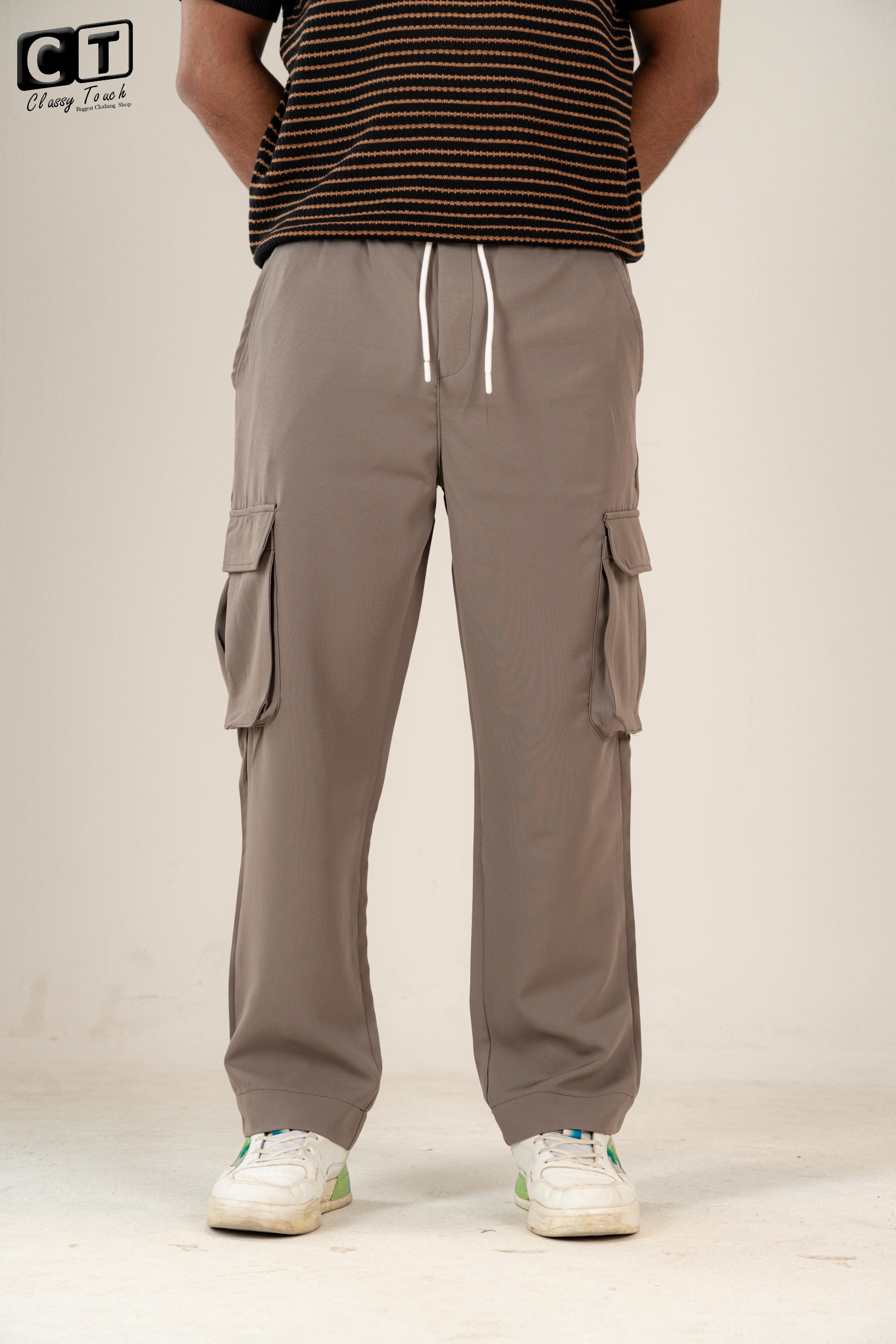 Cargo Baggy Jogger - Mid coffee