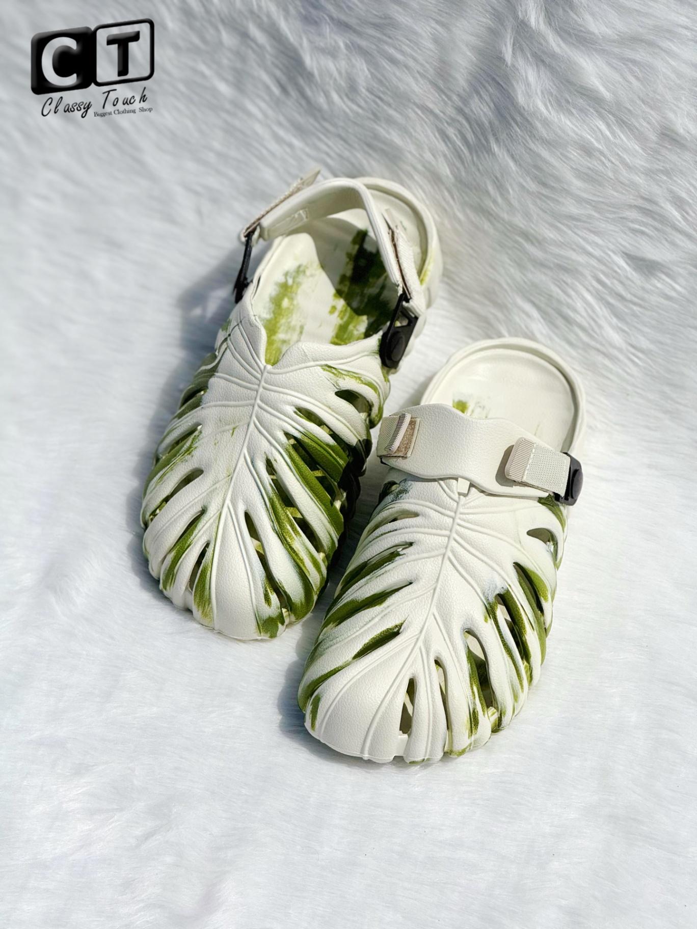 Imported Crocs – Leafy Luxe Edition