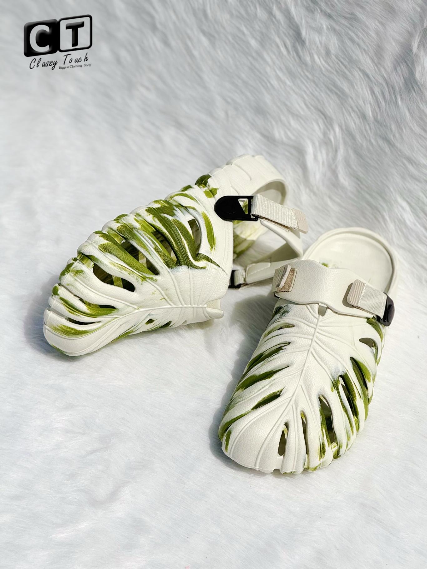 Imported Crocs – Leafy Luxe Edition